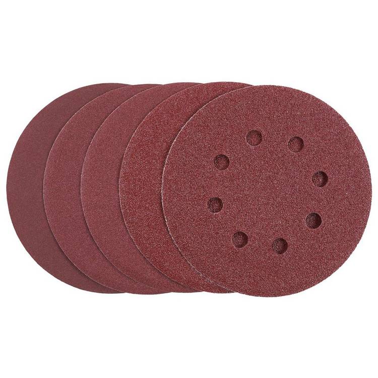 Stanley sanding sheets mixed grit 125mm - British product