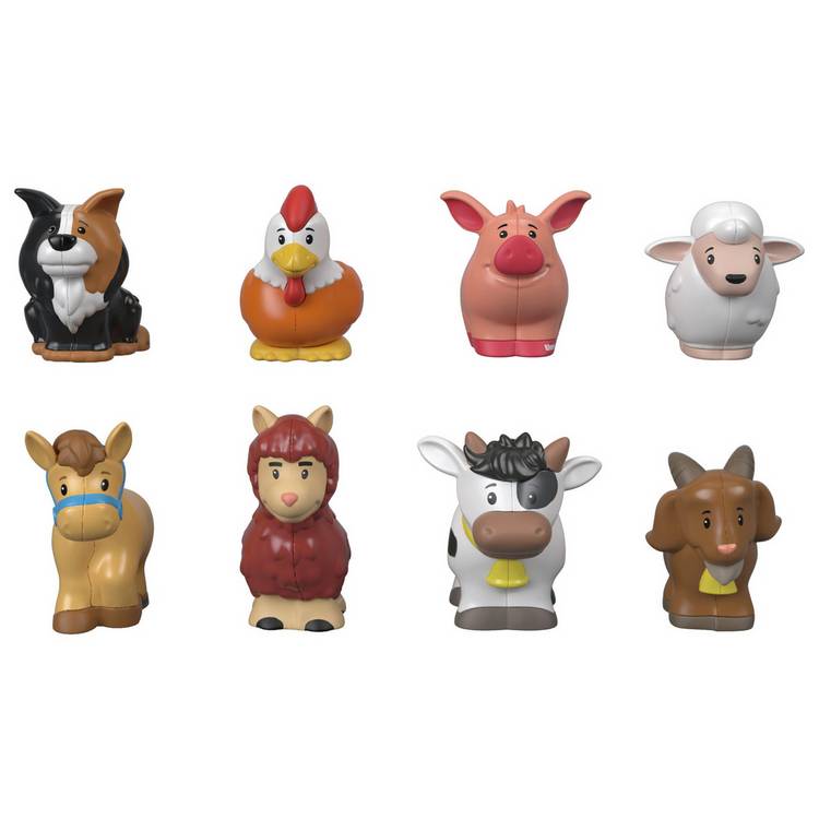 Fisher Price Little People farm animal figure pack, imported from the UK