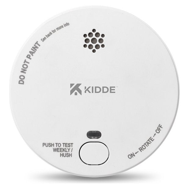 Kidde battery-powered optical smoke alarm 10 cm, UK version