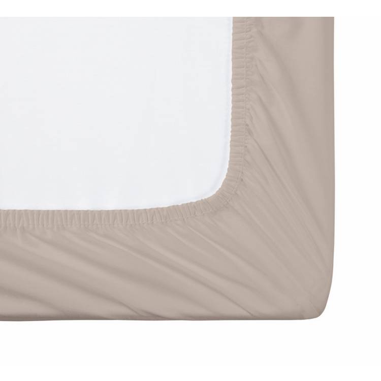 Habitat fitted sheet single neutral shade, imported from the UK