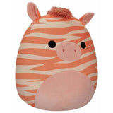 Squishmallows Josue the Peach Zebra plush 20-inch imported from the UK