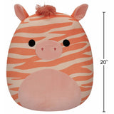 Squishmallows Josue the Peach Zebra plush 20-inch imported from the UK