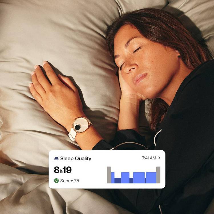 Withings ScanWatch Light hybrid smartwatch white grey 37mm - British product