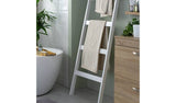 Habitat neutral stripe bath towel 130x70cm, UK version