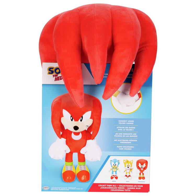 Sega Knuckles plush 18 inch (British brand)