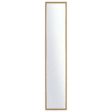 Home Essentials oak effect cheval mirror freestanding, imported from the UK