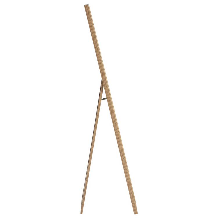 Home Essentials oak effect cheval mirror freestanding, imported from the UK