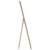 Home Essentials oak effect cheval mirror freestanding, imported from the UK