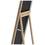 Home Essentials oak effect cheval mirror freestanding, imported from the UK