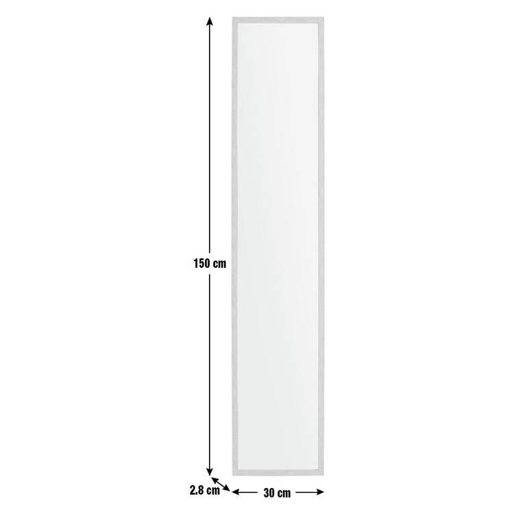 Home Essentials oak effect cheval mirror freestanding, imported from the UK