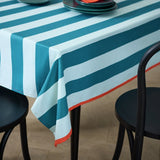 Habitat blue cotton tablecloth 180x140cm, imported from the UK