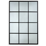 Argos Habitat Iron Window Pane Mirror Frame, 60 x 40 x 16cm- Buy online at McGrocer
