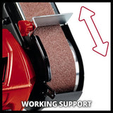 Einhell corded belt sander 350W - British product