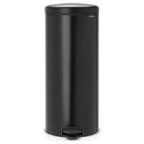 Brabantia 30L pedal bin matt black, UK version