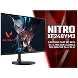Acer Nitro XF240YM3 23.8in gaming monitor - British product