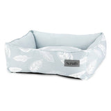 Scruffs Botanical Grey Box Bed for medium dogs, UK version