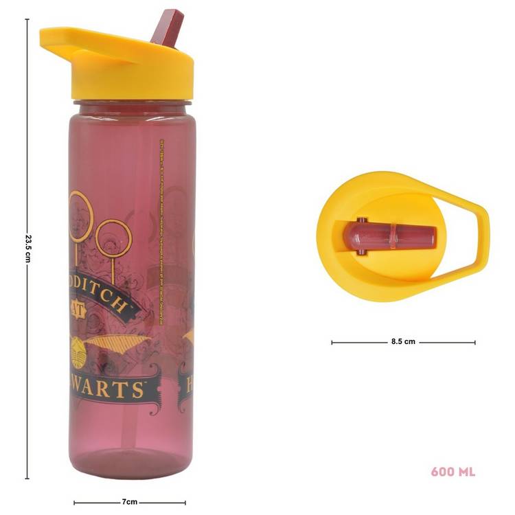 Hox water bottle Golden Snitch Red 600ml, UK version
