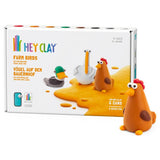 Hey Clay Farm Birds modelling clay set 6 cans, UK version