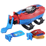 Spider-Man Ultimate Real Webs Blaster toy set with web pouch, imported from the UK