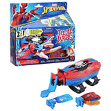 Spider-Man Ultimate Real Webs Blaster toy set with web pouch, imported from the UK