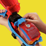 Spider-Man Ultimate Real Webs Blaster toy set with web pouch, imported from the UK
