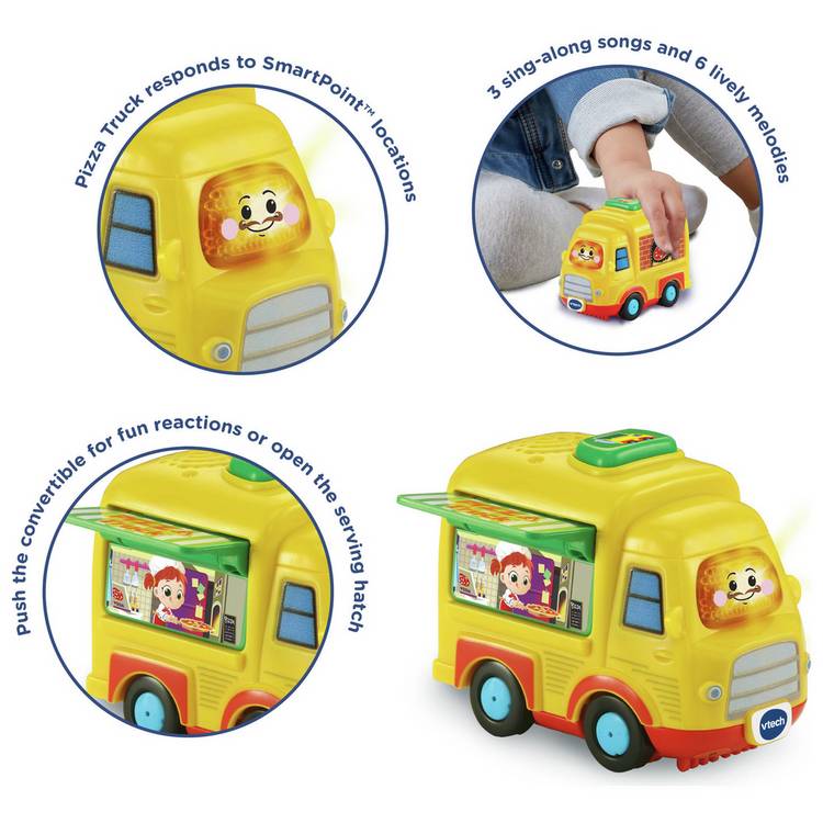 VTech Toot-Toot Pizza toy truck, UK version