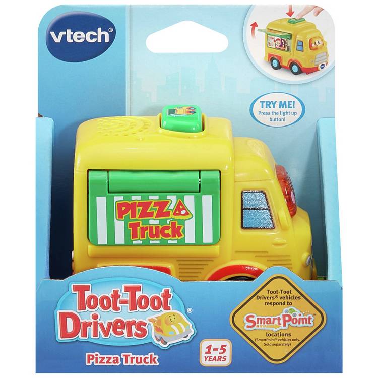 VTech Toot-Toot Pizza toy truck, UK version