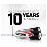 Energizer Max Alkaline AAA batteries pack of 8 - British product