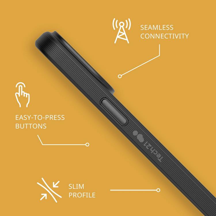 Tech21 EvoLite phone case for iPhone 14 Pro, imported from the UK