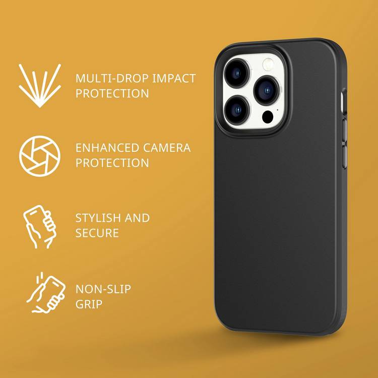 Tech21 EvoLite phone case for iPhone 14 Pro, imported from the UK