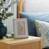 Habitat beaded grey wooden picture frame 5x7 inch, imported from the UK