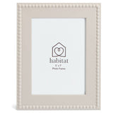 Habitat beaded grey wooden picture frame 5x7 inch, imported from the UK