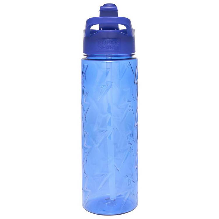 Polar Gear lightning bolt embossed sipper water bottle 700ml, UK version
