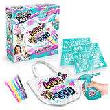 Airbrush fashion designer kit with tote bag and stencils, imported from the UK