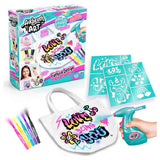 Airbrush fashion designer kit with tote bag and stencils, imported from the UK
