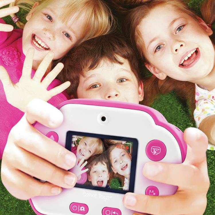 Kids instant camera pink, imported from the UK