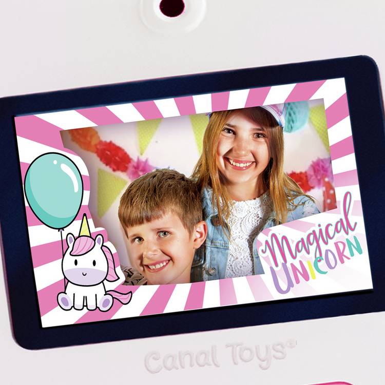 Kids instant camera pink, imported from the UK