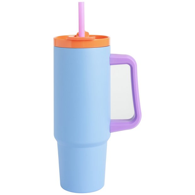 Home blue travel coffee cup 880ml, imported from the UK