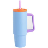 Home blue travel coffee cup 880ml, imported from the UK