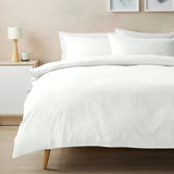 Home Essentials Soft Touch White bedding set single - British product