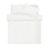 Home Essentials Soft Touch White bedding set single - British product