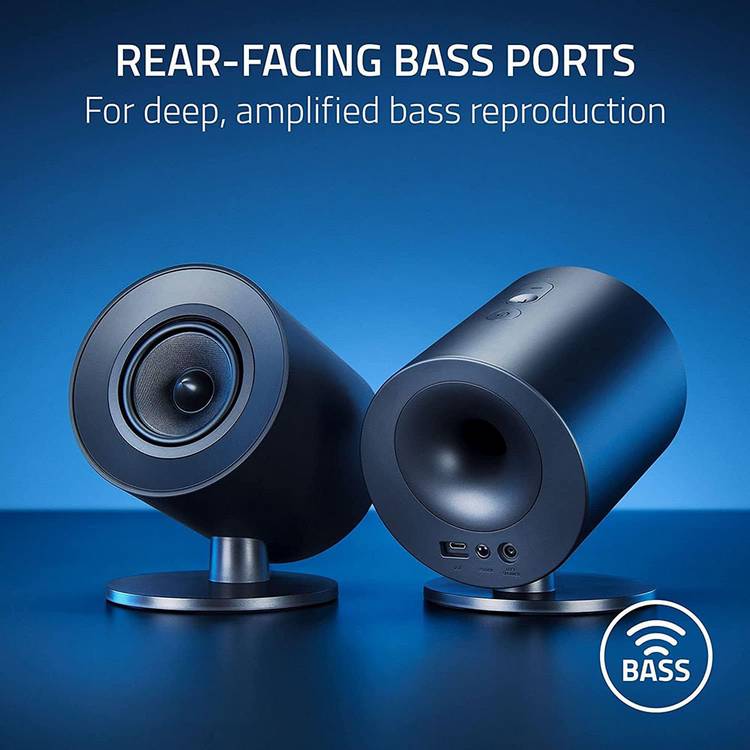 Razer Nommo V2 X black gaming speaker set, UK version