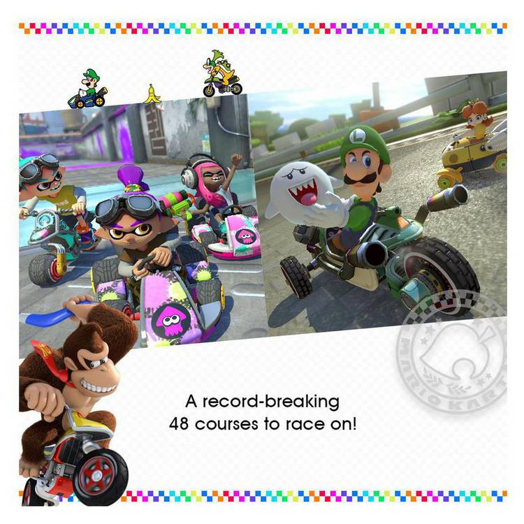 Nintendo Mario Kart 8 Deluxe Switch game imported from the UK