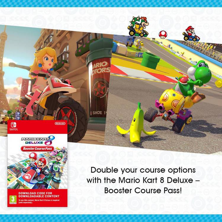 Nintendo Mario Kart 8 Deluxe Switch game imported from the UK