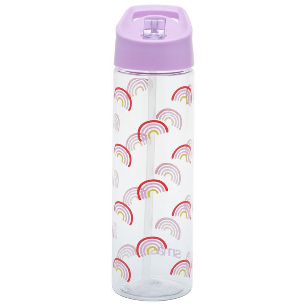 Smash rainbow sipper water bottle 700ml - British product