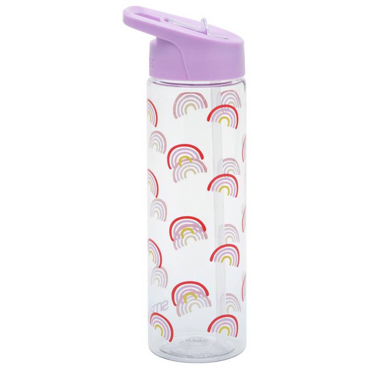 Smash rainbow sipper water bottle 700ml - British product