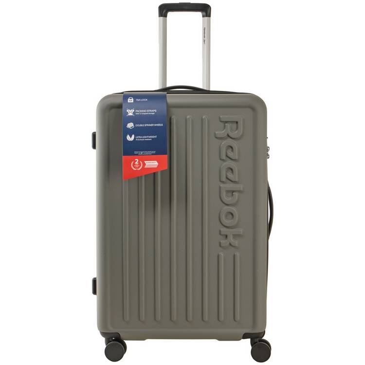 Reebok large hard trolley case eight wheels (British brand)