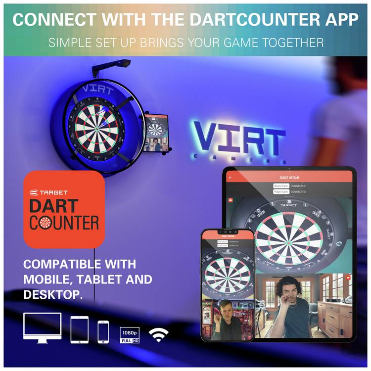Target Virt Camera System dartboard camera, UK version
