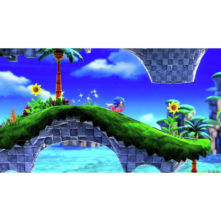 Sonic Superstars PS5 video game disc, imported from the UK
