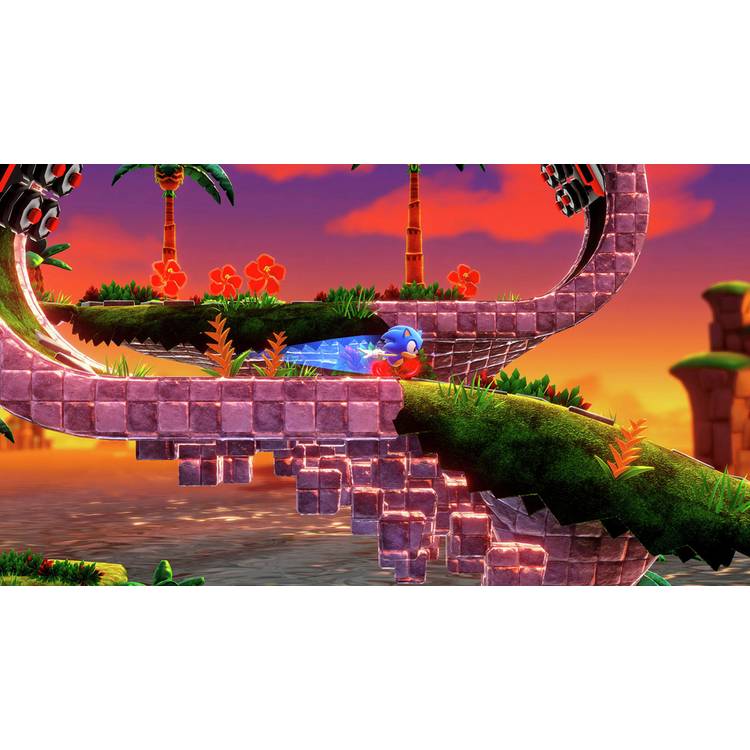 Sonic Superstars PS5 video game disc, imported from the UK